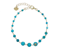 Bracelet Io & Te  Woman in Silver Turchese BRSATUDO